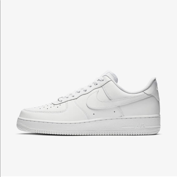 WOMENS NIKE AIR FORCE 1 SNEAKERS - Picture 1 of 8